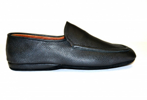 PANTOFOLE MOCASSINO UOMO IN PELLE IMPERIAL MADE IN ITALY - Img 2