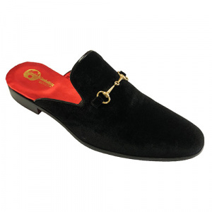 PANTOFOLE UNISEX IN VELLUTO GAROFALO GIANBATTISTA ARTIGIANALI MADE IN ITALY - Img 3