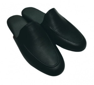 PANTOFOLE UOMO IN PELLE MAGNUS MADE IN ITALY - Img 2