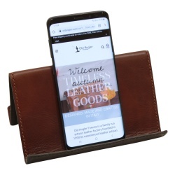 Supporto in pelle per ipad e iphone - Img 4