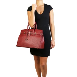 TL Bag - Borsa a mano con accessori oro - Img 7