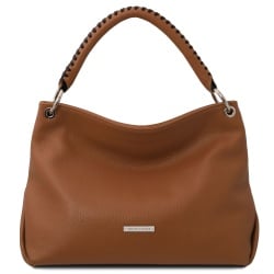 TL Bag - Borsa a spalla in pelle morbida