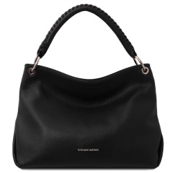 TL Bag - Borsa a spalla in pelle morbida