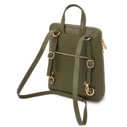 TL Bag - Zaino piccolo da donna in pelle - Img 3