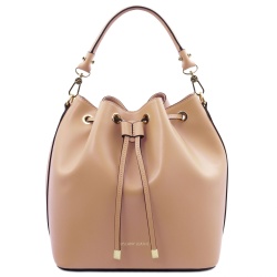 Vittoria - Borsa secchiello in pelle