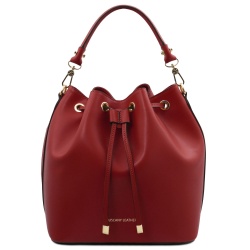 Vittoria - Borsa secchiello in pelle