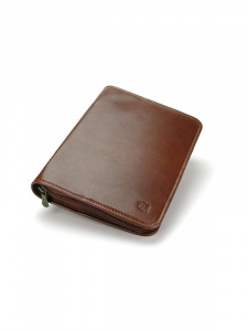 AGENDA GIORNALIERA IN PELLE CON ZIP LE ARTI 17x23 CM - Img 2