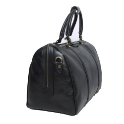 Borsa da viaggio in pelle - marrone scuro - Img 2