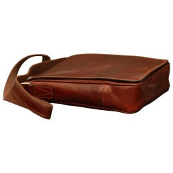 Borsa in pelle per I-Pad. Marrone - Img 4