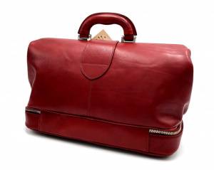 BORSA MEDICO IN PELLE LE ARTI CON DOPPIO FONDO - Img 7