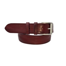 CINTURA UOMO 4 CM IN CUOIO DI TORO ORIONE BELTS ARTIGIANALE MADE IN ITALY