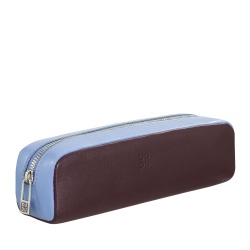 DUDU Astuccio Portapenne in Pelle multicolore Portamatite con Cerniera per Ufficio e Scuola - Img 2