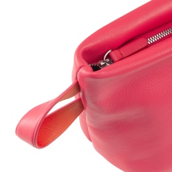 DUDU Beauty Case Donna Uomo in Pelle con Cerniera Zip, Borsa da Toilette Grande Colori Vivaci, Ideale per Viaggi, Palestra, Terme, Interno Idrorepellente - Img 3