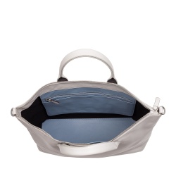 DUDU Borsa a Tracolla Spalla Elegante Donna in Vera Pelle, Borsa a Mano con Due Manici e Cerniera Zip - Img 5