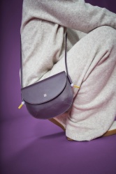 DUDU Borsa Donna a Tracolla con Patta in Vera Pelle, Piccola Borsetta a Spalla con Pattina a Bottone Magnetico, Borsa - Img 8