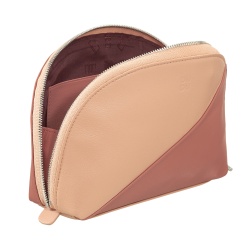 DUDU Pochette Porta Trucchi Make Up in Pelle Da Viaggio Da Borsa con Cerniera Multicolore - Img 3