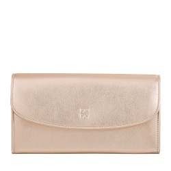 DUDU Portafoglio Donna Grande in Pelle Colorata, Portafoglio Continental, Tasche Porta Carte di Credito, Portamonete con Cerniera
