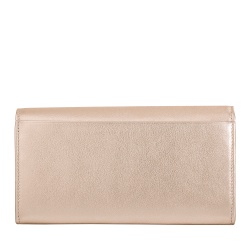 DUDU Portafoglio Donna Grande in Pelle Colorata, Portafoglio Continental, Tasche Porta Carte di Credito, Portamonete con Cerniera - Img 2