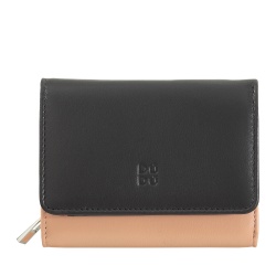 DUDU Portafoglio donna piccolo RFID in pelle multicolore Colorful