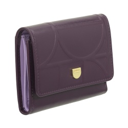 DUDU Portafoglio Donna Piccolo RFID in Vera Pelle Stampata, Portafogli con Tasca a Cerniera – Elegante, Compatto da Borsetta, Perfetto per Carte e Monete - Img 2