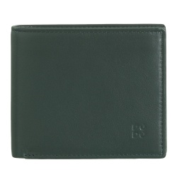 DUDU Portafoglio Piccolo da Uomo RFID in Pelle Multicolore Porta Carte Tessere - Img 2