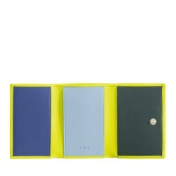 DUDU Portafoglio Uomo Piccolo in Pelle, Portafogli Donna, Design Compatto con Portamonete Porta Banconote e Carte