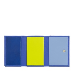 DUDU Portafoglio Uomo Piccolo in Pelle, Portafogli Donna, Design Compatto con Portamonete Porta Banconote e Carte
