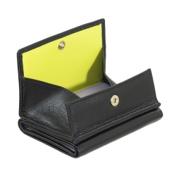 DUDU Portafoglio Uomo Piccolo in Pelle, Portafogli Donna, Design Compatto con Portamonete Porta Banconote e Carte - Img 4