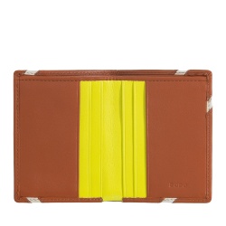 DUDU Portafoglio Uomo Piccolo Slim in Vera Pelle – Design Tennis con Tasche Porta Carte e Banconote – Compatto e Originale - Img 2