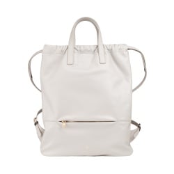 DUDU Zaino Donna a Sacca in Morbida Pelle, Zaino con Coulisse e Bottone Magnetico, Doppia Maniglia, Zaino Semplice Elegante