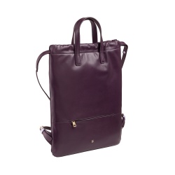 DUDU Zaino Donna a Sacca in Morbida Pelle, Zaino con Coulisse e Bottone Magnetico, Doppia Maniglia, Zaino Semplice Elegante - Img 3