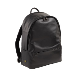 DUDU Zaino in Pelle Uomo Donna Porta PC 15L – Elegante Zaino da Viaggio e Lavoro con Tasca Imbottita per Laptop (fino 13"), Spallacci Regolabili e Design Compatto - Img 3