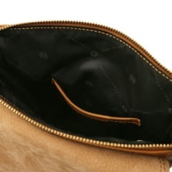 John - Borsello da uomo in pelle con zip frontale - Img 6