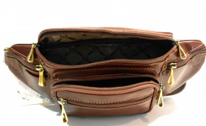 MARSUPIO IN PELLE GIUDI MODELLO 6 TASCHE - Img 6