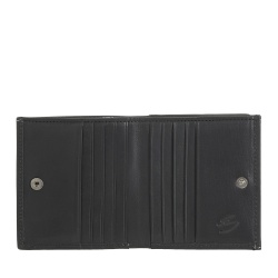 Nuvola Pelle Portafoglio Uomo Pelle con Portamonete a Pozzetto – Portafoglio Compatto in Vera Pelle con Porta Carte, Banconote e Bottone di Chiusura – Design Classico e Funzionale - Img 4