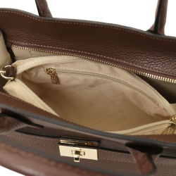 Origami - Borsa a mano in pelle - Img 7