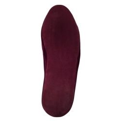 PANTOFOLE DONNA CHIUSE IN VELLUTO GEDA PERSONALIZZATE CON INIZIALI MADE IN ITALY - Img 4