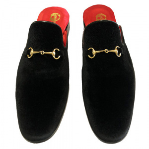 PANTOFOLE UNISEX IN VELLUTO GAROFALO GIANBATTISTA ARTIGIANALI MADE IN ITALY - Img 2