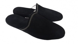 PANTOFOLE UOMO IN CROSTA SCAMOSCIATA MAGNUS MADE IN ITALY - Img 2