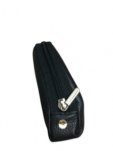 PANTOFOLE UOMO IN PELLE DA VIAGGIO CON CUSTODIA GEDA MADE IN ITALY - Img 5
