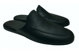 PANTOFOLE UOMO IN PELLE MAGNUS MADE IN ITALY - Img 3
