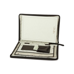 Portadocumenti con chiusura zip-Testa Moro - Img 2