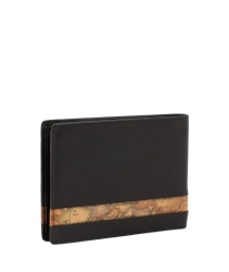 PORTAFOGLIO UOMO IN PELLE CON DETTAGLIO GEO CLASSIC ALVIERO MARTINI 1ᴬ CLASSE - Img 3