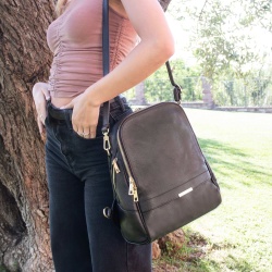 TL Bag - Zaino da donna in pelle morbida - Img 6