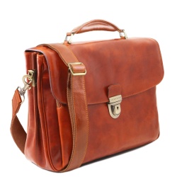 Alessandria - Borsa Porta computer TL SMART multiscomparto in pelle - Img 2