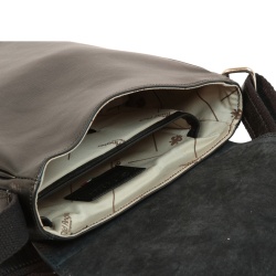 Borsa in pelle per I-Pad. Nero - Img 5