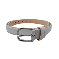 CINTURA DONNA 2,5 CM IN PELLE DI CERVO ORIONE BELTS ARTIGIANALE MADE IN ITALY - Img 4