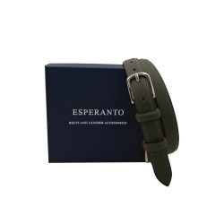 CINTURA DONNA 2,5 CM IN PELLE ORIONE BELTS ARTIGIANALE MADE IN ITALY - Img 5