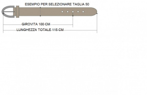 CINTURA UOMO 3,5 CM IN PELLE DOUBLE FACE ORIONE BELTS ARTIGIANALE MADE IN ITALY - Img 4