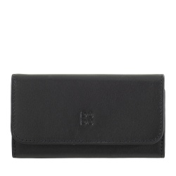 DUDU Astuccio Portachiavi in Pelle Colorato con 5 Anelli per Chiavi di Casa Auto, Design Minimal, con Bottone